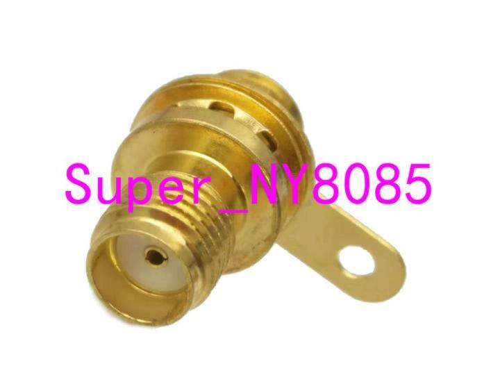 connector-sma-female-jack-nut-bulkhead-handle-solder-panel-mount-straight-watering-systems-garden-hoses