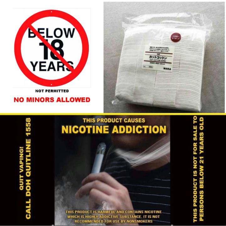 Legit MUJI COTTON Full Pack 180 Pieces Organic Cotton Japanese cotton