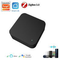 Tuya รีโมทคอนโทรลสากลอัจฉริยะ Zigbee รีโมทอินฟราเรดสำหรับสมาร์ทโฮมสำหรับ AC TV DVD ทำงานร่วมกับ Alexa Google Home