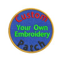 Custom Embroidery Patch Iron On Patch Clothing Thermoadhesive Patches Design For Person Company Team Logo Patches Free Shipping