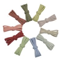 [Fashion goods060]Coolstring 5MM RoundReflective Fashion Shoe Ropes TypeCords Men WomenTennisRunning Shoelaces