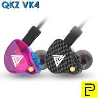 【Undine earphone】รุ่น OG QKZ VK4หูฟังแบบมีสายถอดออกได้3.5มม. ไดร์เวอร์ทองแดงหูฟังลดเสียงรบกวนพร้อมไมโครโฟน