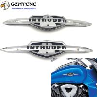 For Suzuki Intruder 1400 1500 700 800 Volusia 800 VL1400 LC1500 Oil Gas Tank Cover Protector 3D Emblem Badge Decals Stickers