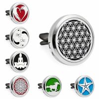 Flowr of 30mm Car Diffuser Locket Vent Perfume 10Pads