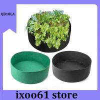 ixoo61 store Round Plant Grow Bag Flower Pots Vegetable Planter No-woven Fabric Garden Growing Tools Gardening Bags Vegs Pot