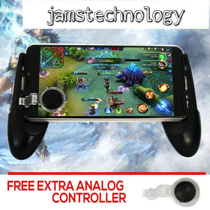 Jams Technology Gamepad JL01 Game Joystick Grip Extended Handle Game ...