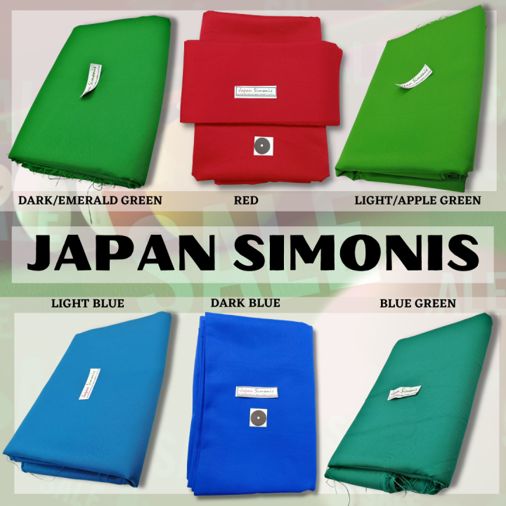 1PC JAPAN SIMONIS ALL COLORS VARIATION BILLIARD TABLE CLOTH/TAPETE NG