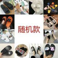 IK Flip Flops รองเท้าส้นสูงกันลื่น,รองเท้าแบบมีรูระบายแพลตฟอร์มกันลื่นกันน้ำ Girly Heart ใหม่การสวมใส่ Baotou รองเท้าแตะชายหาด