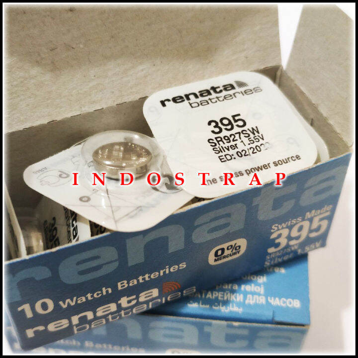 baterai jam tangan SR927SW batrai kancing 395 SR 927 SW 1,55 Volt Lazada Indonesia