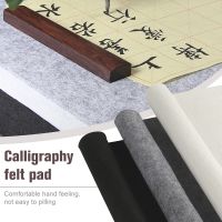 1pc 50x70cm/ 80x120cm Felt Mat Pad Blanket 5mm Thick Chinese Water Ink Brush Painting Calligraphy Sumi-e Tool Art DIY Crafts