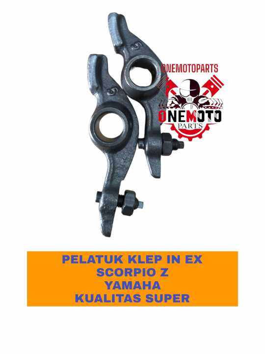 PELATUK PIANO KLEP ROCKER ARM IN EX + BAUT SCORPIO Z YAMAHA KUALITAS