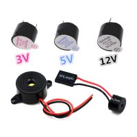 【CW】 10pcs 5V 12V Buzzer Magnetic Continous Beep 12x9.5mm New And Original Plug