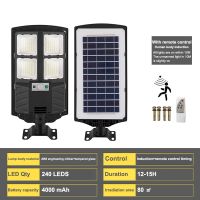 1000W Outdoor Solar Lamp Waterproof Ultra Wide Lighting Street Light Human Induction Motion Sensor Yard Wall Lights