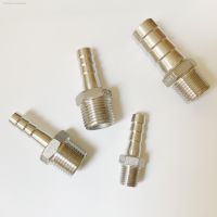 ﹊ 6/8/10/12/13/14/15/16/19/20mm Hose Barb x 1/8 1/4 3/8 1/2 3/4 NPT Male Thread 304 Stainless Steel Pipe Fitting Connector