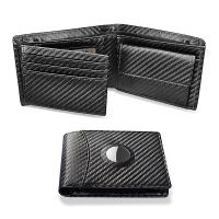 AirTag Wallet Leather RFID Wallet Suitable for Men without Air Tag