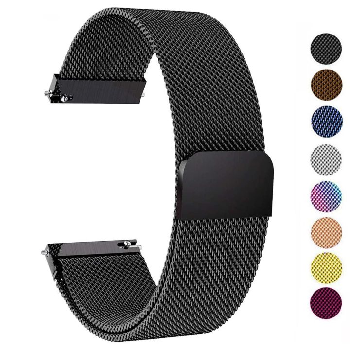 20mm 22mm Correa para Samsung Galaxy Watch 4 Correa 5 Pro 45mm 44mm 40mm  Active 2 Gear S3 Nylon Pulsera Huawei Gt 2/2e/3 Band