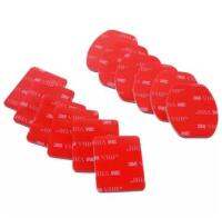 12ชิ้น Flat Curved Mounts 3M Adhesive Sticky Pads Set for Gopro Hero 2-9