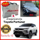 ผ้าคลุมรถ Toyota Fortuner  Legender (2015 ถึงปัจจุบัน) ผ้าคลุมรถตรงรุ่น Silver Oxford เกรดพรีเมี่ยม ผ้าคลุมรถยนต์ ผ้าคลุมรถ กันแดด กันฝน กันความร้อน กันแมว