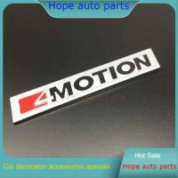 New upgrade 1PCS 3D Metal 4 MOTION 4motion Sticker Car Rear Trunk Body Emblem Decal for Volkswagen GOLF Polo Tiguan Jetta Car Styling