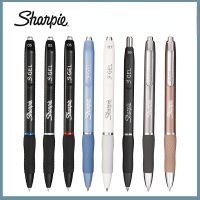 Sharpie S-Gel ปากกาหมึกเจลหัวปากกาหมึกเจลหมึกดำ0.5มม. อุปกรณ์สำนักงานแบบไม่มีหูไม่มีเลือดออกเทคโนโลยี