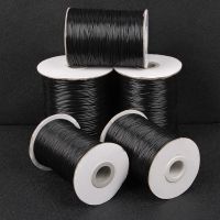 【YD】 Wholesale 160/320 meters 1 Roll 0.5/ 0.6/0.7/1/1.5mm Korean Wax Cord Beading Thread Braided Rope String Jewelry Findings