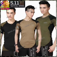 เสื้อยืดคอกลมแขนสั้น-ยาว5.11Tactical เสื้อยืดใส่ได้หญิง-ชายเหมาะเดินป่าลาดตระเวน เสื้อคอกลมคอมแบท ไม่ยืด ไม่ย้วย ไม่ต้องรีดผ้านุ่ม