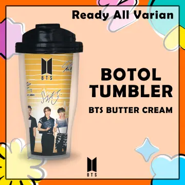 Tumbler Bottle BTS BE RM JIN SUGA JHOPE JIMIN V JUNGKOOK // Insert Paper  Drink Bottle Kpop