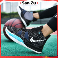 【San Zu】? ✨READY STOCK✨ รองเท้าบาสเก็ตบอลผู้ชาย Irving 7th generation high-top non-slip สวมทนรองเท้าผ้าใบกีฬารองเท้า