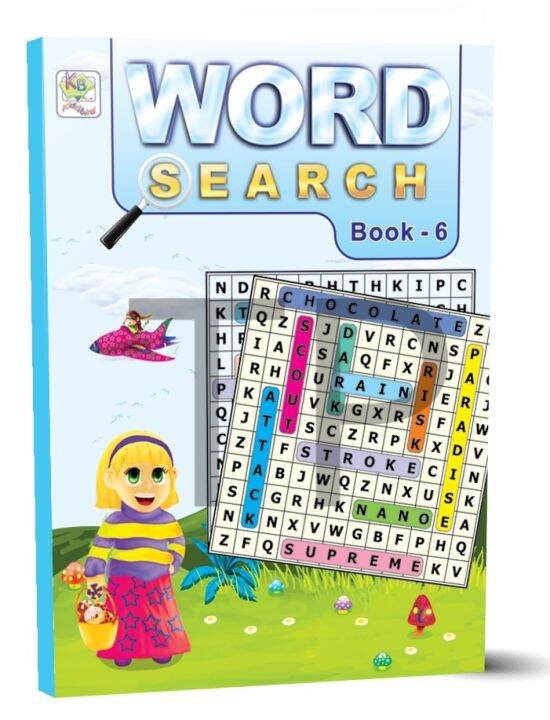 Word Search BOOK 6 - Early Learning Education Kids - Buku Cari Kata ...