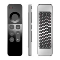 W3 2.4G รีโมทคอนโทรล แอร์เมาส์ ไร้สาย คีย์บอร์ด ขนาดเล็ก สําหรับ Android TV BOX / Windows / Gyroscope Remote