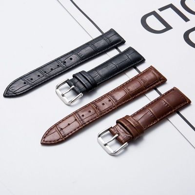 【Hot Sale】 Manufacturers wholesale slub watch strap non-leather custom-made leather 14-20-22-24mm spot
