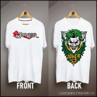 Joker Vintage Inspired Maluwag Na Cotton T-shirt Full Sublimation 3d Print Tops Summer Short Sleeve Tee Qrto comfortable