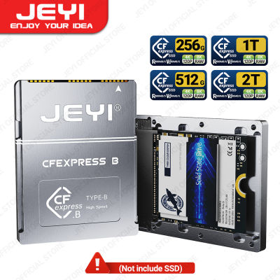 JEYI CF-Express Type-B ถึง2230อะแดปเตอร์ SSD M.2 NVMe การ์ดหน่วยความจำขยาย4.0ของ PCIe สำหรับ CANON NIKON Z6/Z7/Z9/R3/R5