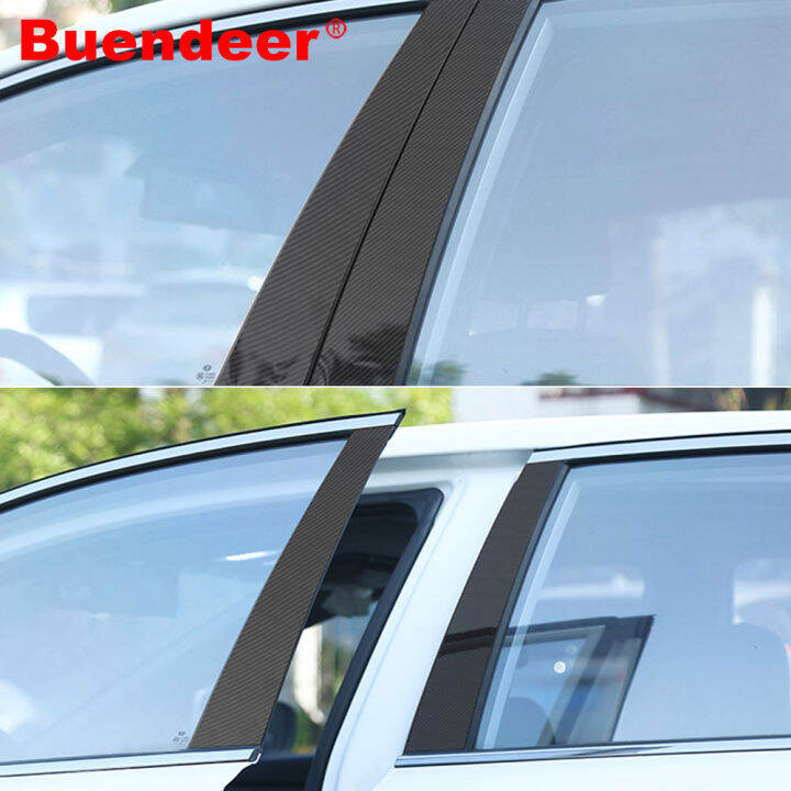 buendeer-10pcsset-carbon-fiber-pillar-trim-protector-for-mazda-cx5-2011-2019-window-post-trim-exterior-decorative-accessories