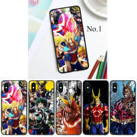 JI20 My Hero Academia All might อ่อนนุ่ม High Quality ซิลิโคน TPU Phone เคสโทรศัพท์ ปก หรับ Xiaomi Mi 12 12X 11i 11 9 8 CC9E 11T 10T 9T A1 A2 5X 6X A3 Lite Pro