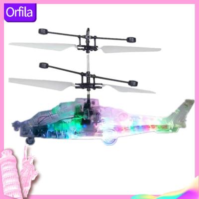 RC Drones Toys Infrared Induction Helicopter Built-in LED Light Flying Toy Gifts for Kids Boys Girls Indoor Outdoor Games