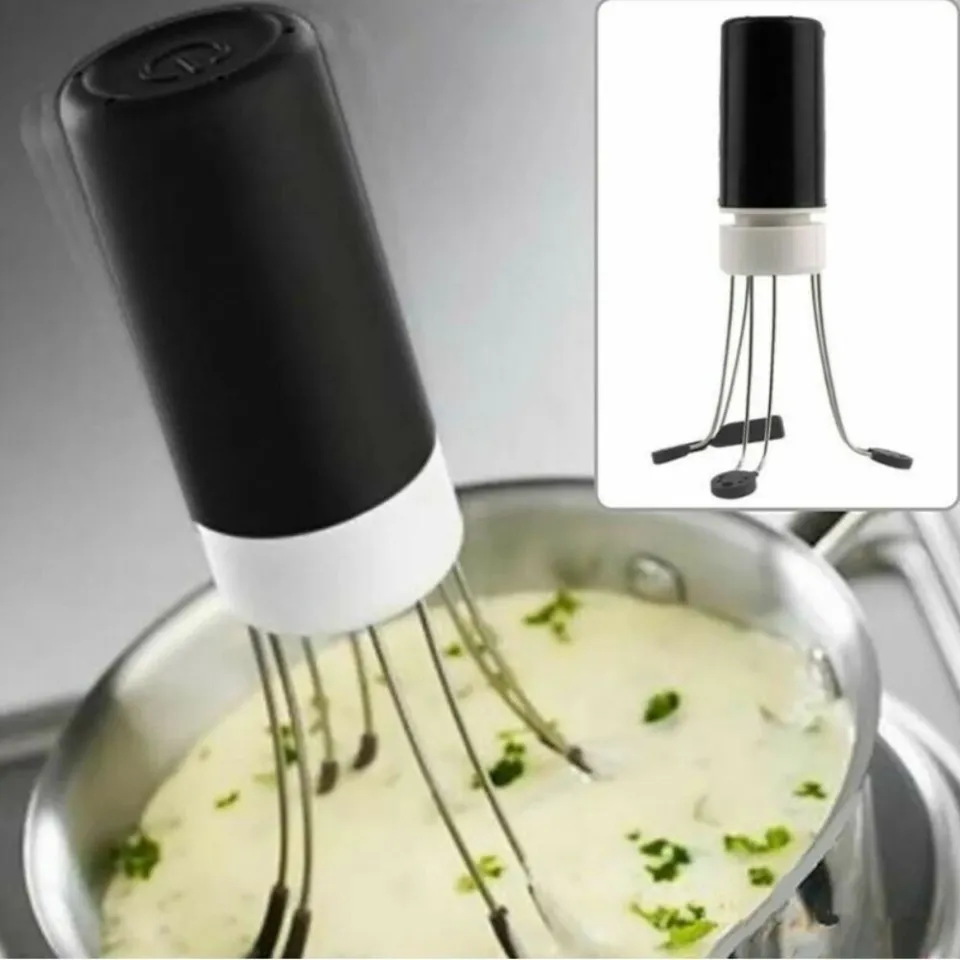 3 Speed automatic stirrer whisk stir crazy stick blender food sauce maker  soup mixer auto stirrer triangle mixing egg beaters
