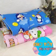 HCMNỆM CHO BÉ ĐI HỌC MẪU GIÁO VẢI COTTON MỀM MÁT 60X100CM