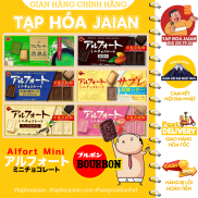 Bánh Quy Kem Alfort Mini Chocolate 55g - Hàng Nội Địa Nhật 100%