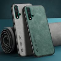 เคสสำหรับหัวเหว่ยหนัง Honor 20 30 50 60 70 80 Pro 80SE ฝาปิดด้านหลังแบบแม่เหล็กกันกระแทก