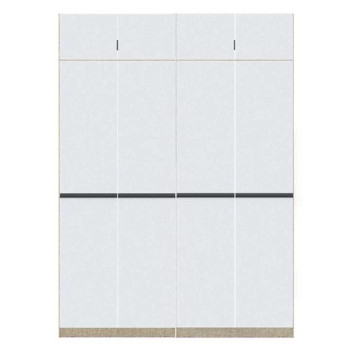 SB Design Square SB FURNITURE ตู้เสื้อผ้า ขนาด 200 ซม. รุ่น Wardrobe