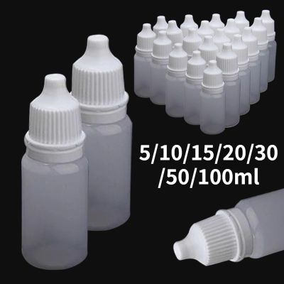 JB7🇹🇭 ส่งจากไทย ขวดพลาสติกเปล่า ขวดหยด ขวดขุ่นพร้อมจุกและฝา ขวดเปล่า 5/10/15/20/30/50/100 มล. Dropper Bottle 1 ชิ้น (พร้อมส่ง) 9.9