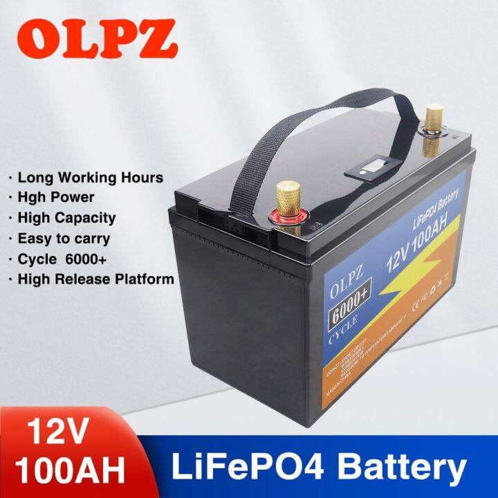 Lifepo4 100Ah 12V ชุดแบตเตอรี่บิ้วอินในตัวลิเธียมเหล็กฟอสเฟตเซลล์สำหรับ ...