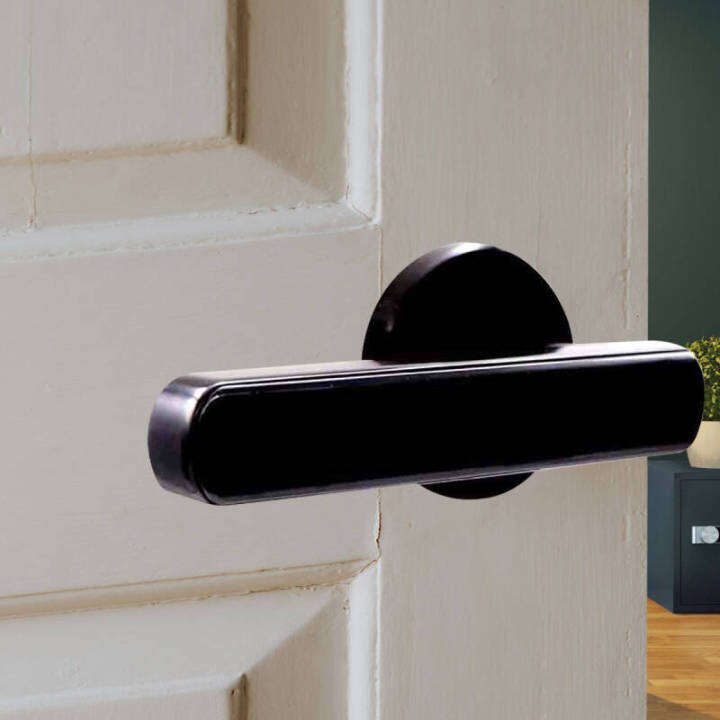 yale-yefla010blk-มือจับก้านโยก-ระบบสแกนลายนิ้วมือ-fingerprint-lever-handle-สีดำ