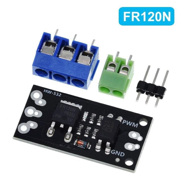 FR120N LR7843 AOD4184 D4184แยก MOSFET MOS FET เปลี่ยนโมดูลรีเลย์100V 9.4A 30V 161A 40V 50A Board