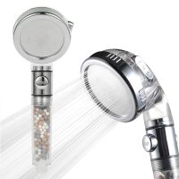 3 Modes High Pressure Shower Head Filter Filtration Handheld Showerhead Water Saving Spray Ecowater Spa Shower Head