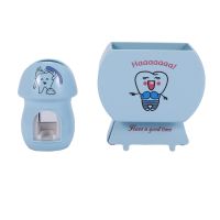 Toothbrush Sterilizer Toothbrush Holder Automatic Toothpaste Squeezers Dispenser Home Bathroom Set