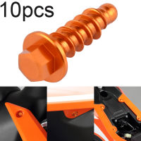 10PCS Dirt Bikes Self Tapping Screw Bolt Kit For KTM EXC EXCF XC XCF SX SXF TPI SIX DAYS 125 250 300 350 400 450 500 1997-2022