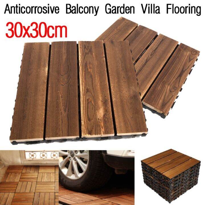 [COD]bsmvva039ti31 Wood Flooring Wooden Tiles Garden Wooden Deck Tiles ...