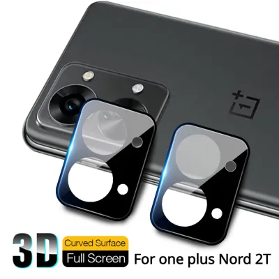 เคส One Plus Nord 2 T ACE 11 N10 10 Pro 2ชิ้น3มิติฟิล์มกระจกนิรภัยตัวปกป้องกล้องถ่ายรูปสำหรับ OnePlus Nord 2 T 2 T 2 T 11 10 5G ฝาปิดเลนส์ด้านหลัง